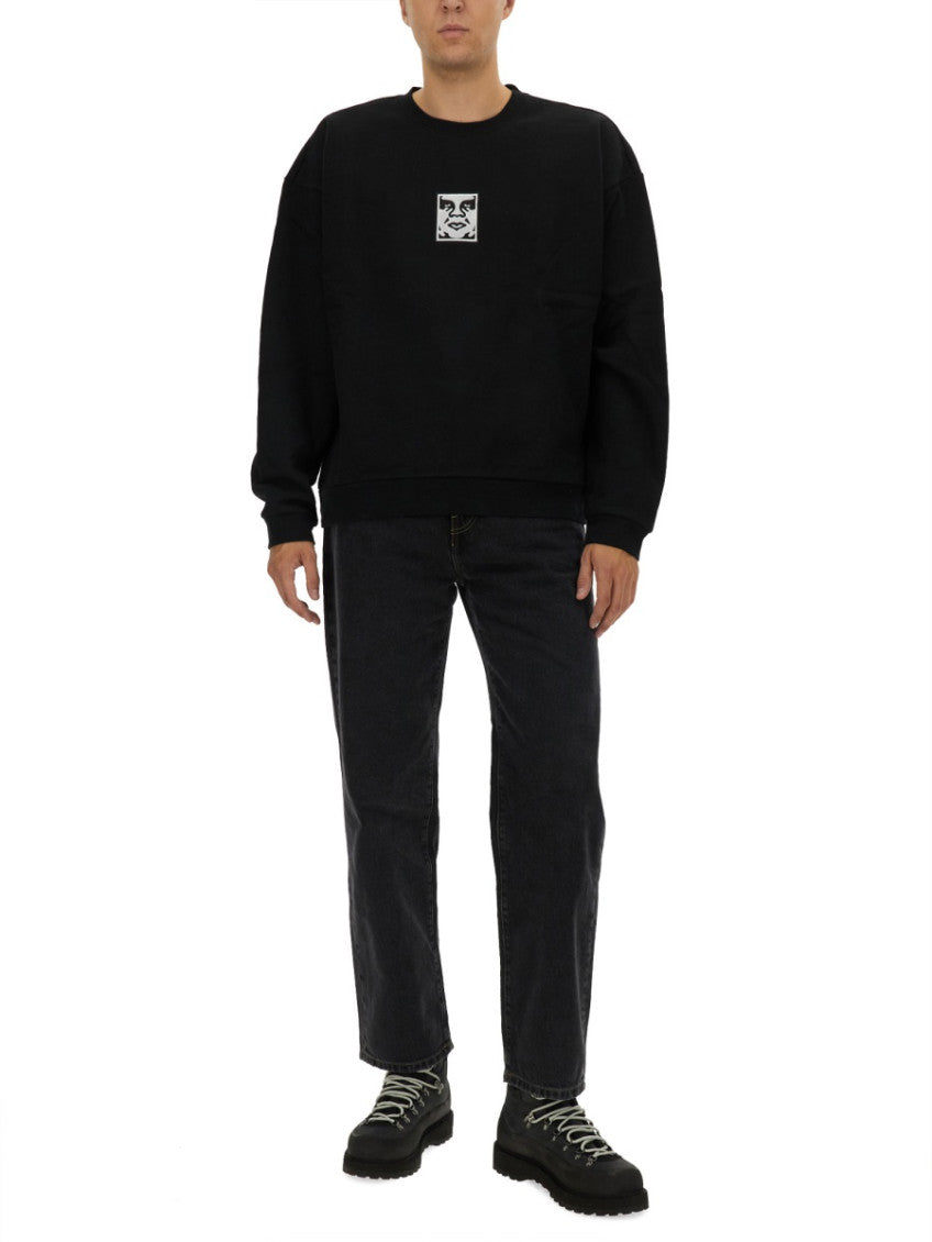 Black Crew Neck Sweatshirts 2