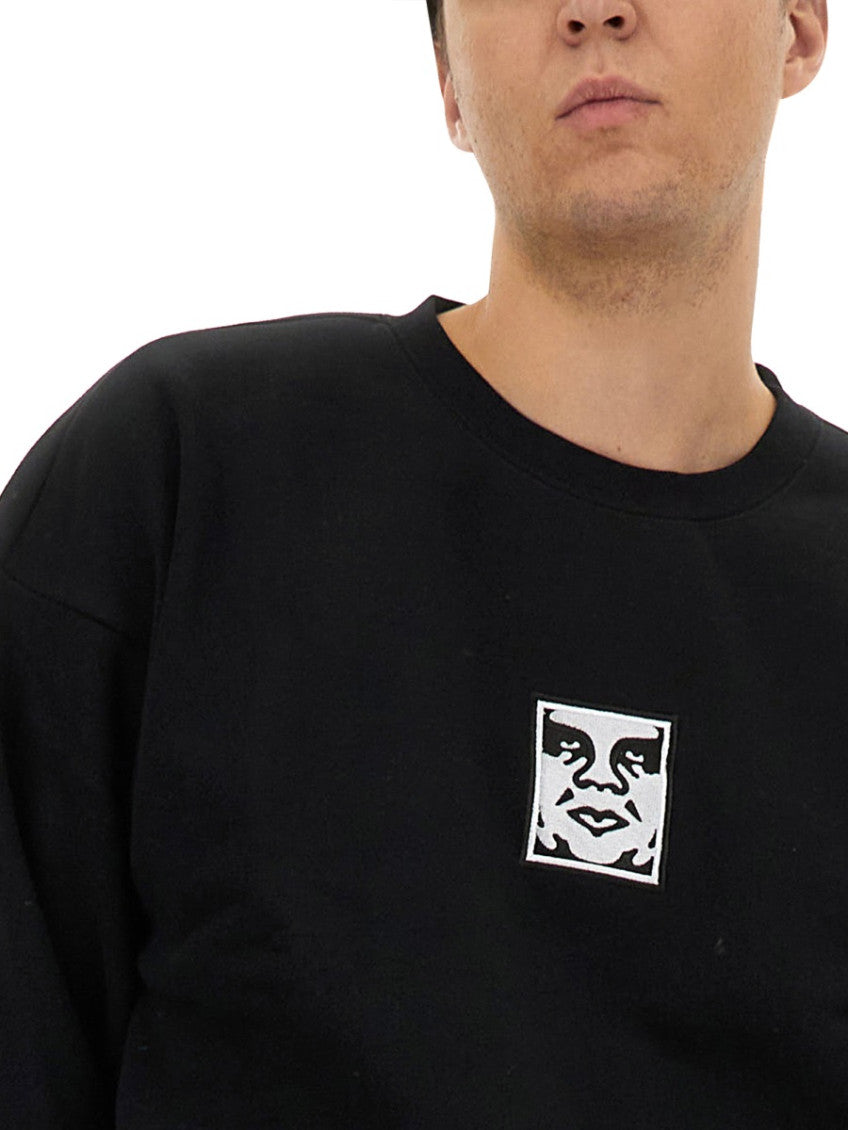 Black Crew Neck Sweatshirts 4