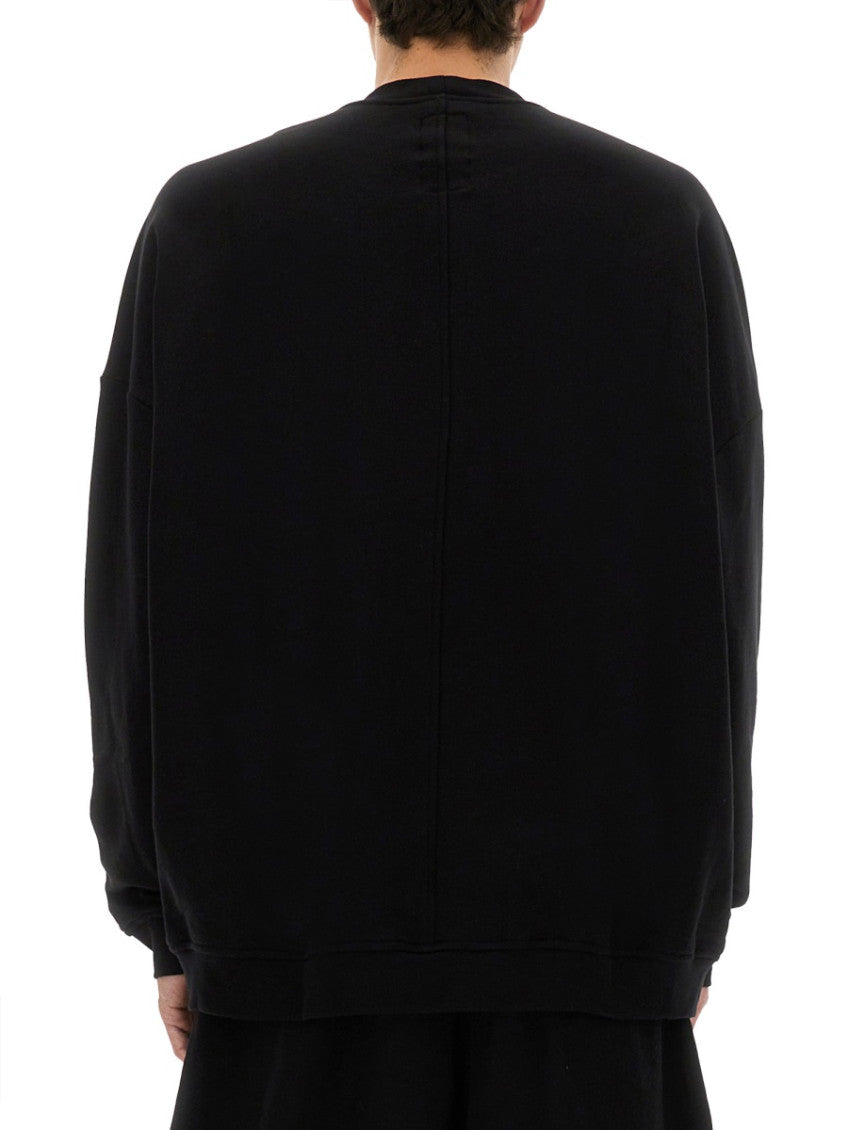 Black Crew Neck Sweatshirts 3