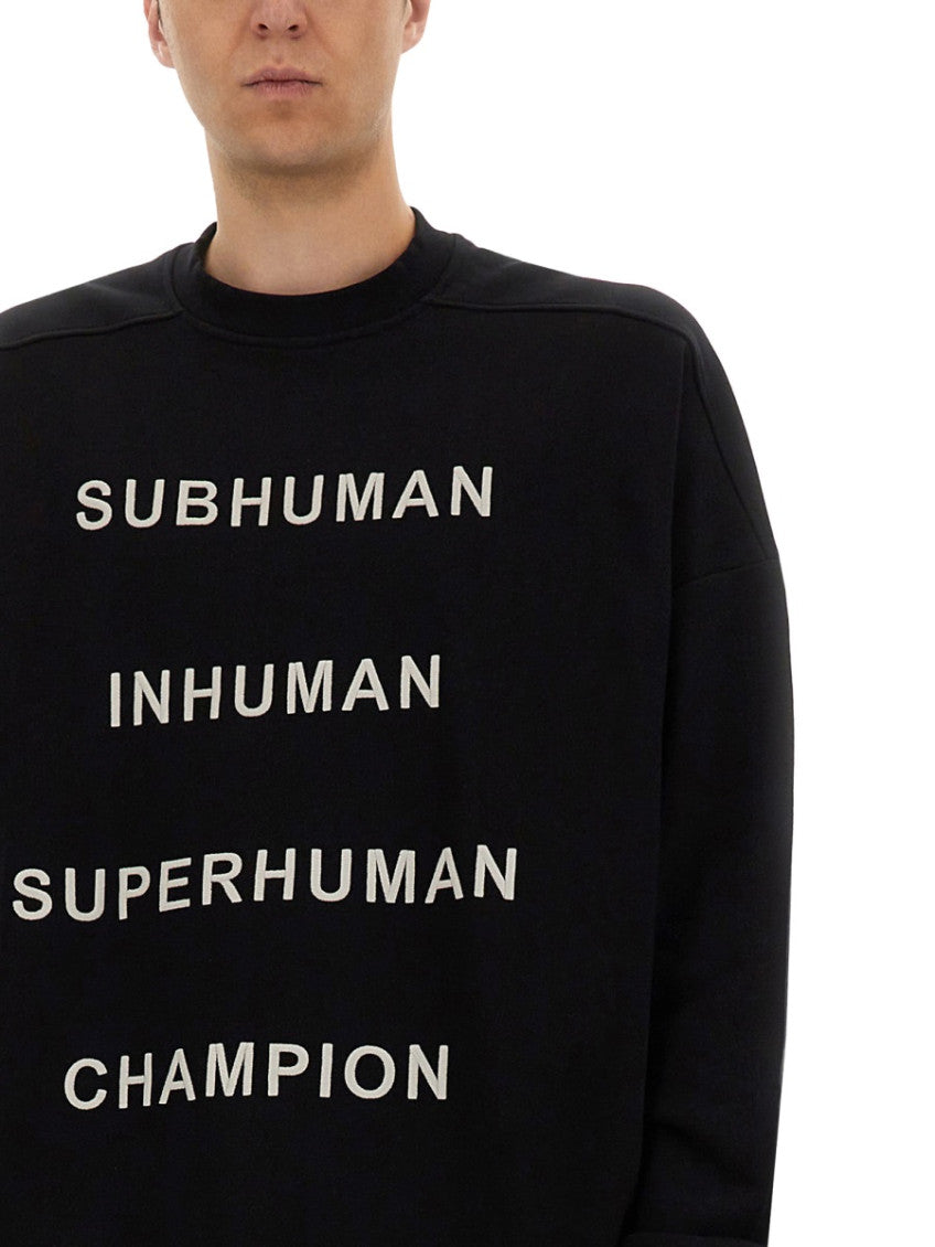 Black Crew Neck Sweatshirts 4