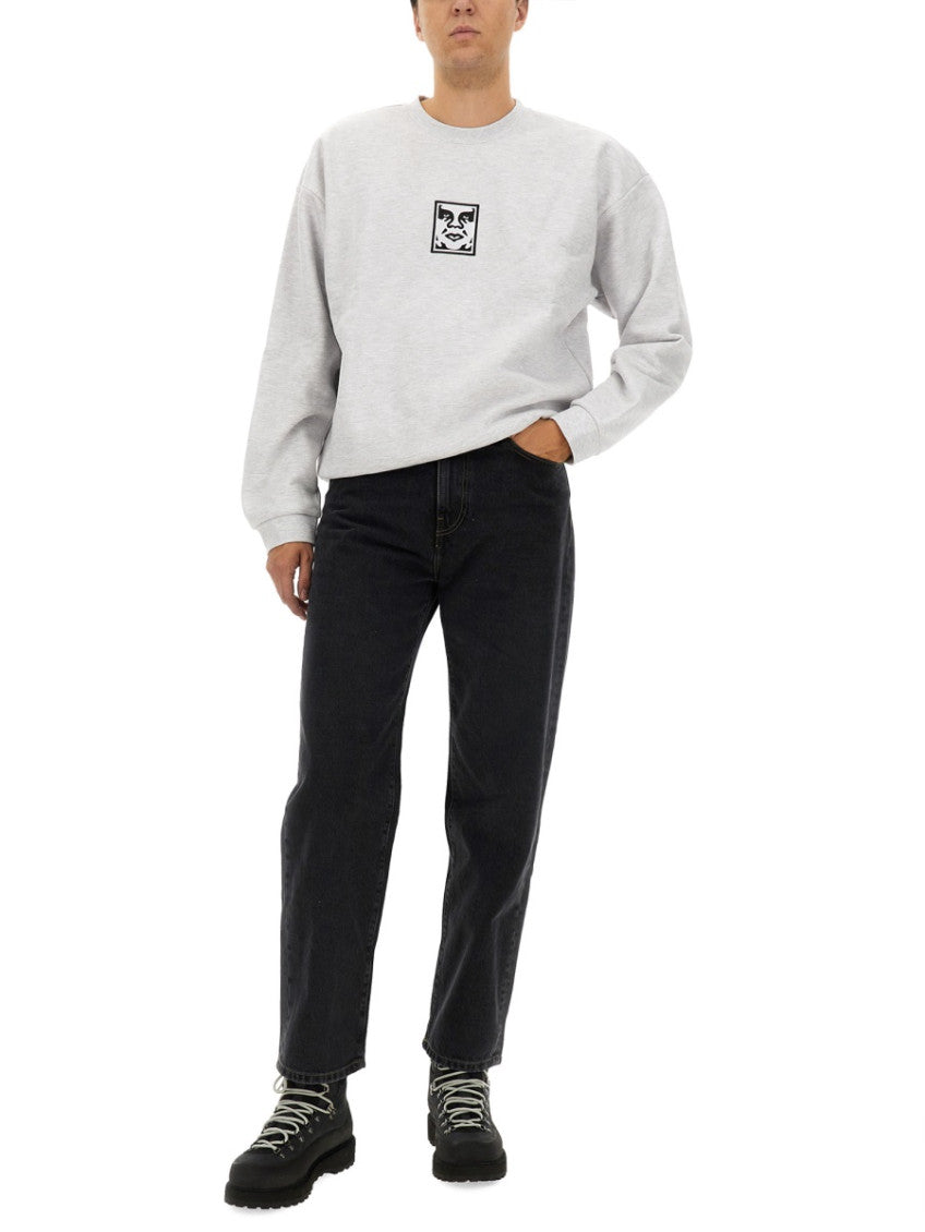 Light Grey Logo Sweatshirts 2