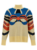 Multicolor Jacquard Sweaters 1