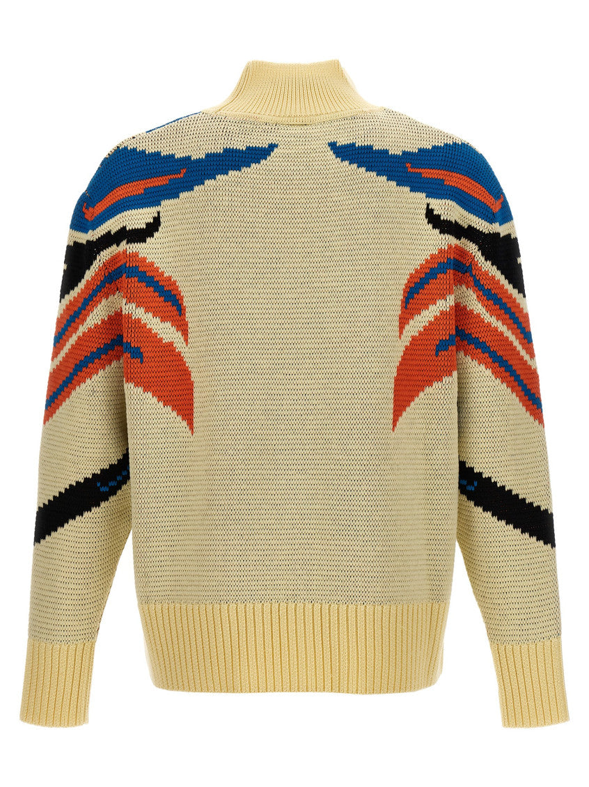 Multicolor Jacquard Sweaters 2