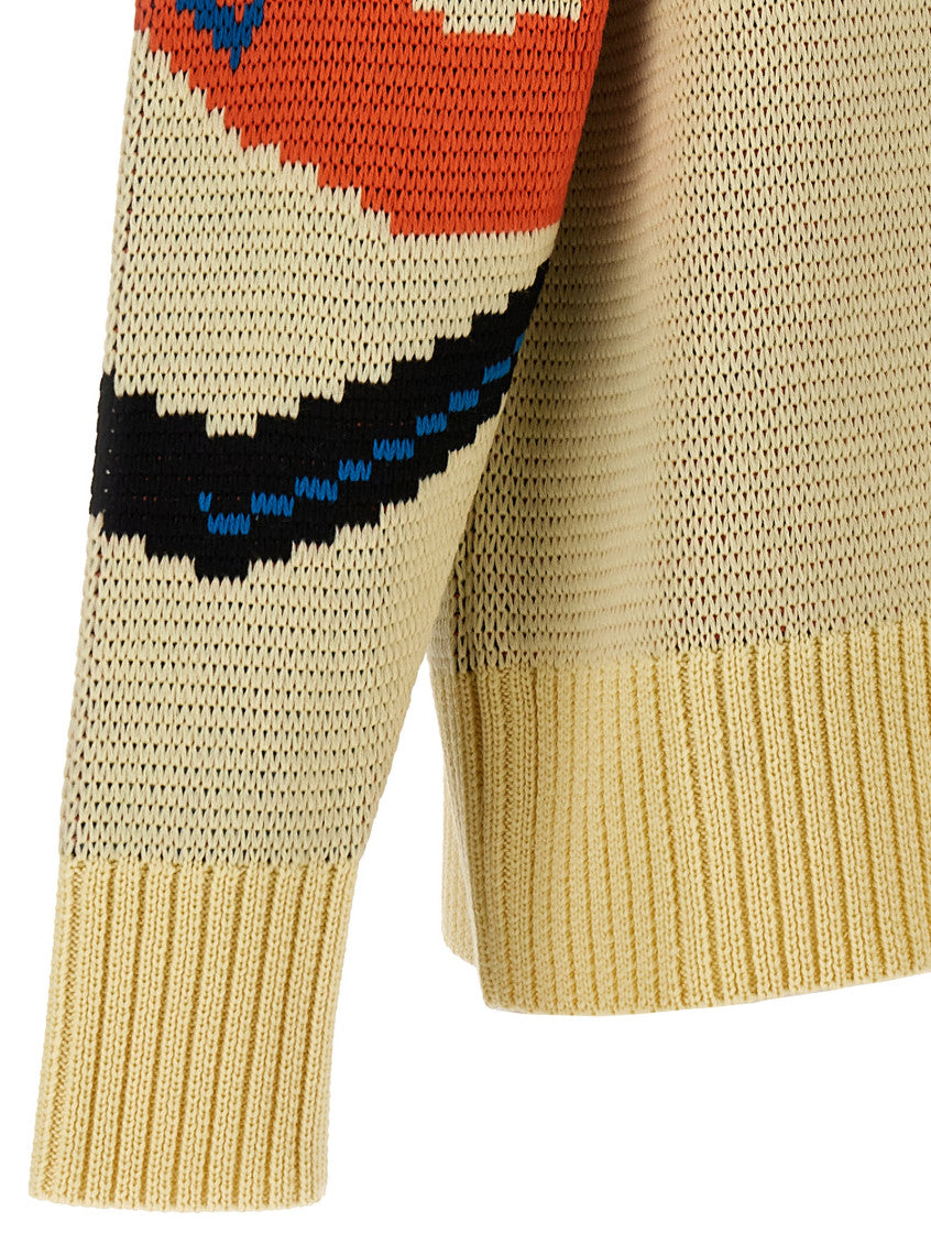 Multicolor Jacquard Sweaters 4