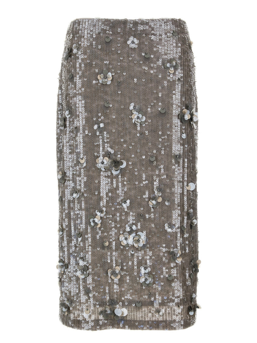 Grey 'Glow' Skirt 1