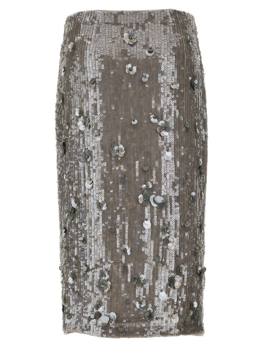 Grey 'Glow' Skirt 2
