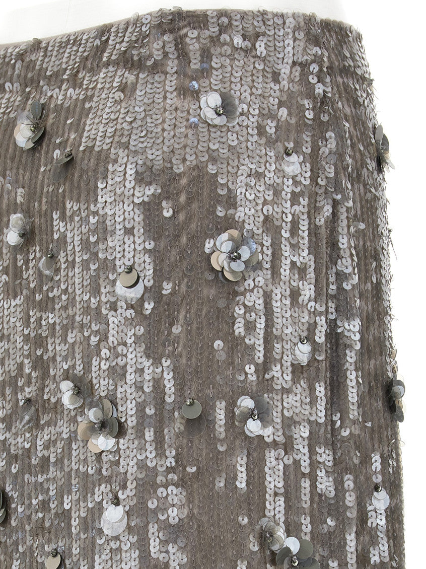 Grey 'Glow' Skirt 4
