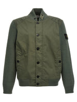 Green 'Bio Raso with Bio Alloy Light Cover TC' bomber jacket 1