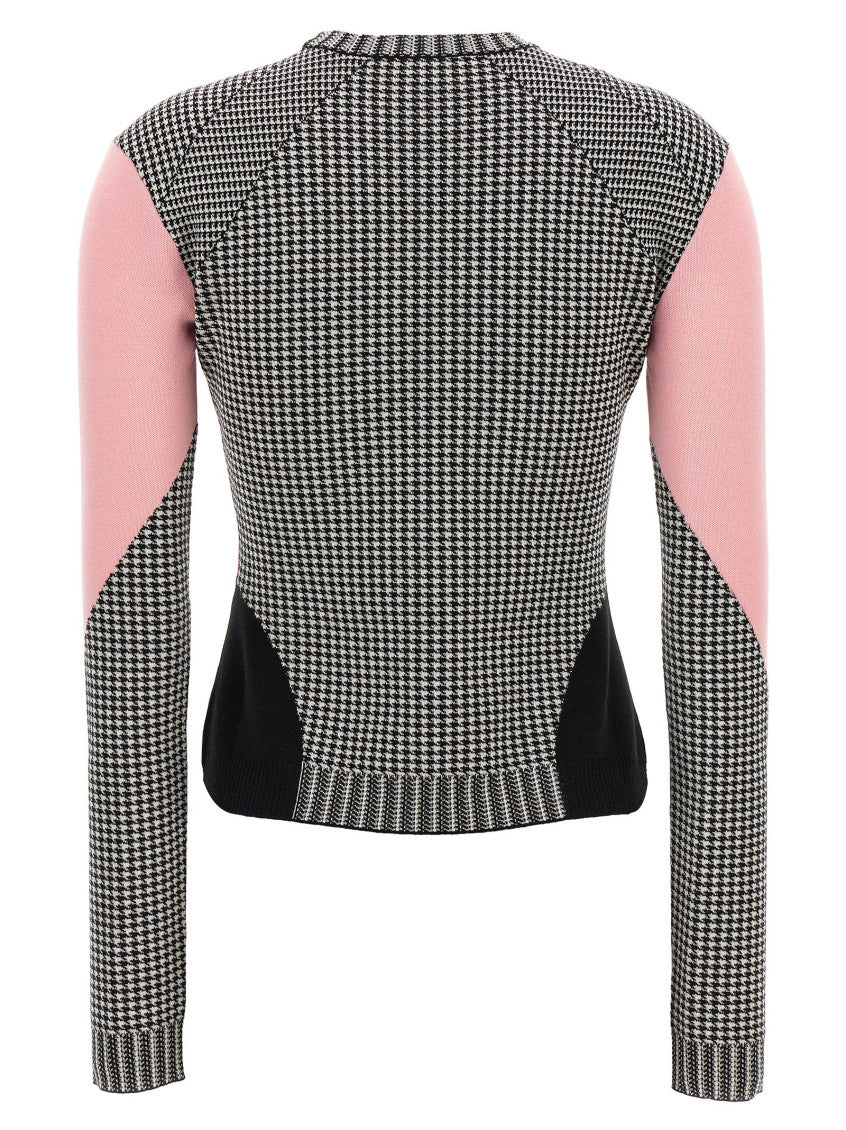 Multicolor Houndstooth sweater 2