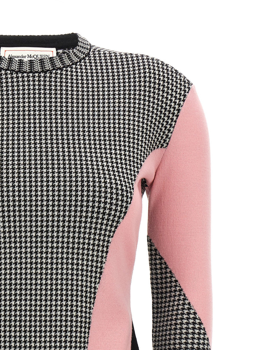 Multicolor Houndstooth sweater 3
