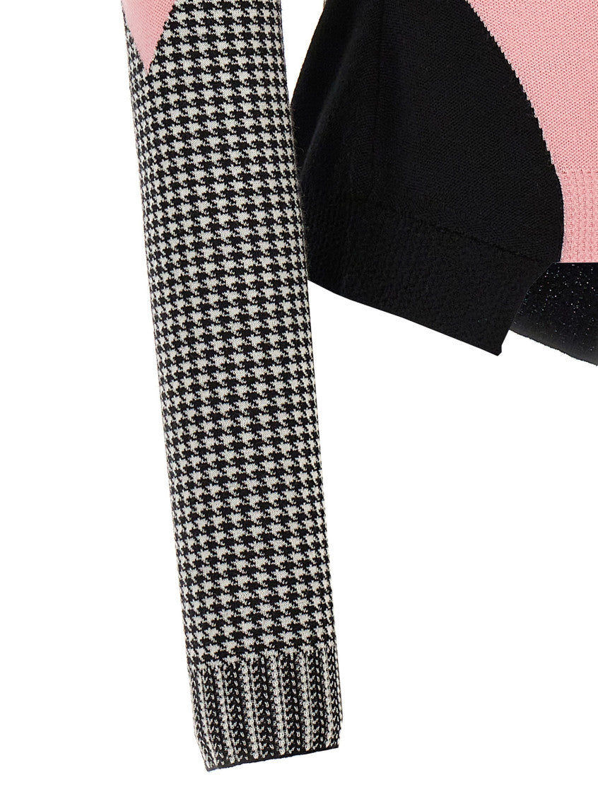 Multicolor Houndstooth sweater 4