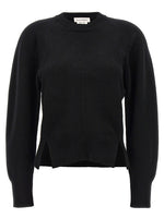 Black 'Chevron Corset' sweater  1