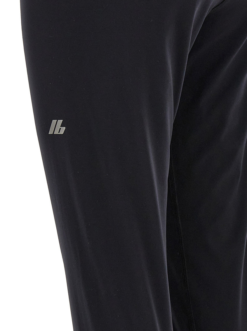 Black Reflective Logo Leggings 4