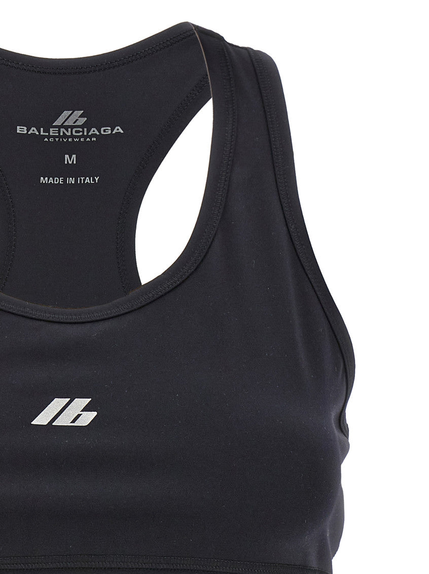 Black Sporty reflective logo top 3