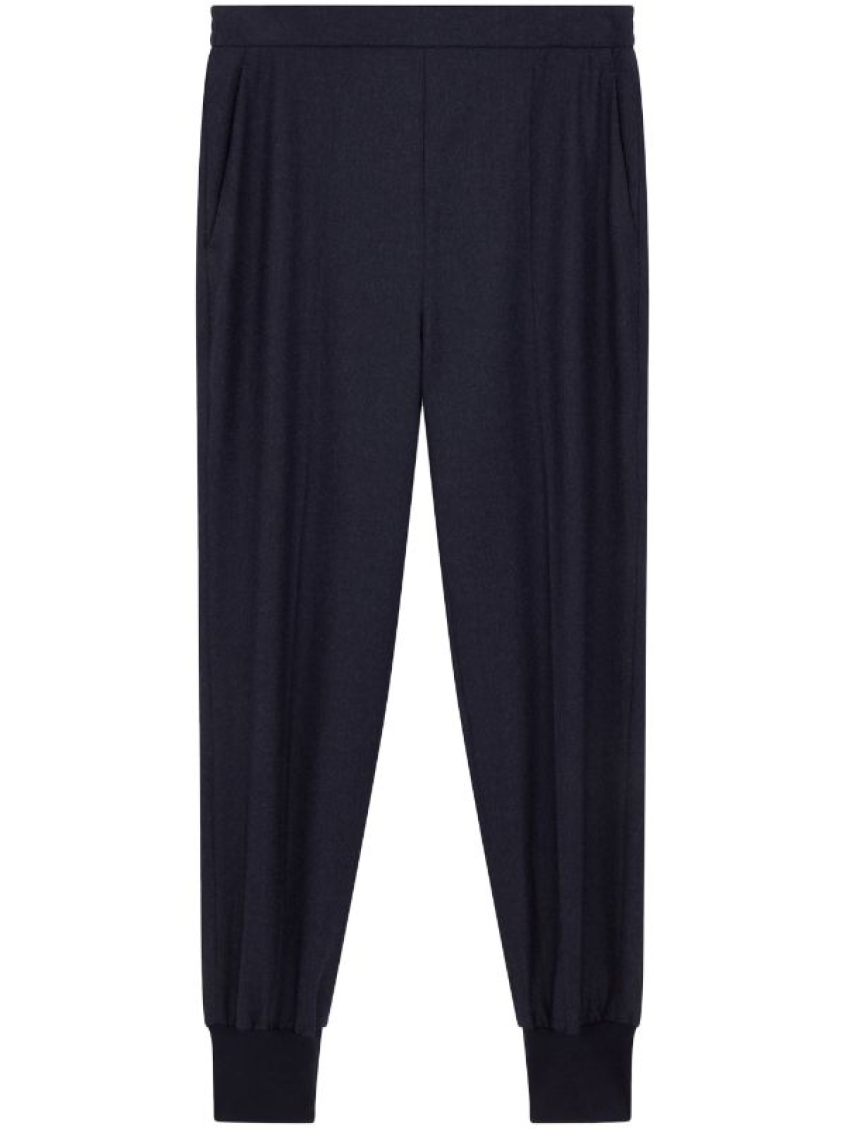 Blue Wool joggers 1