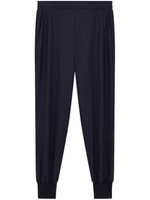 Blue Wool joggers 1