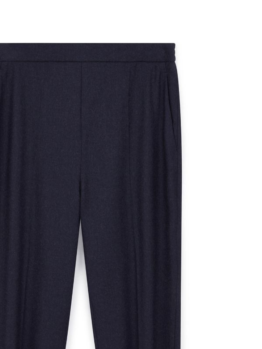 Blue Wool joggers 2