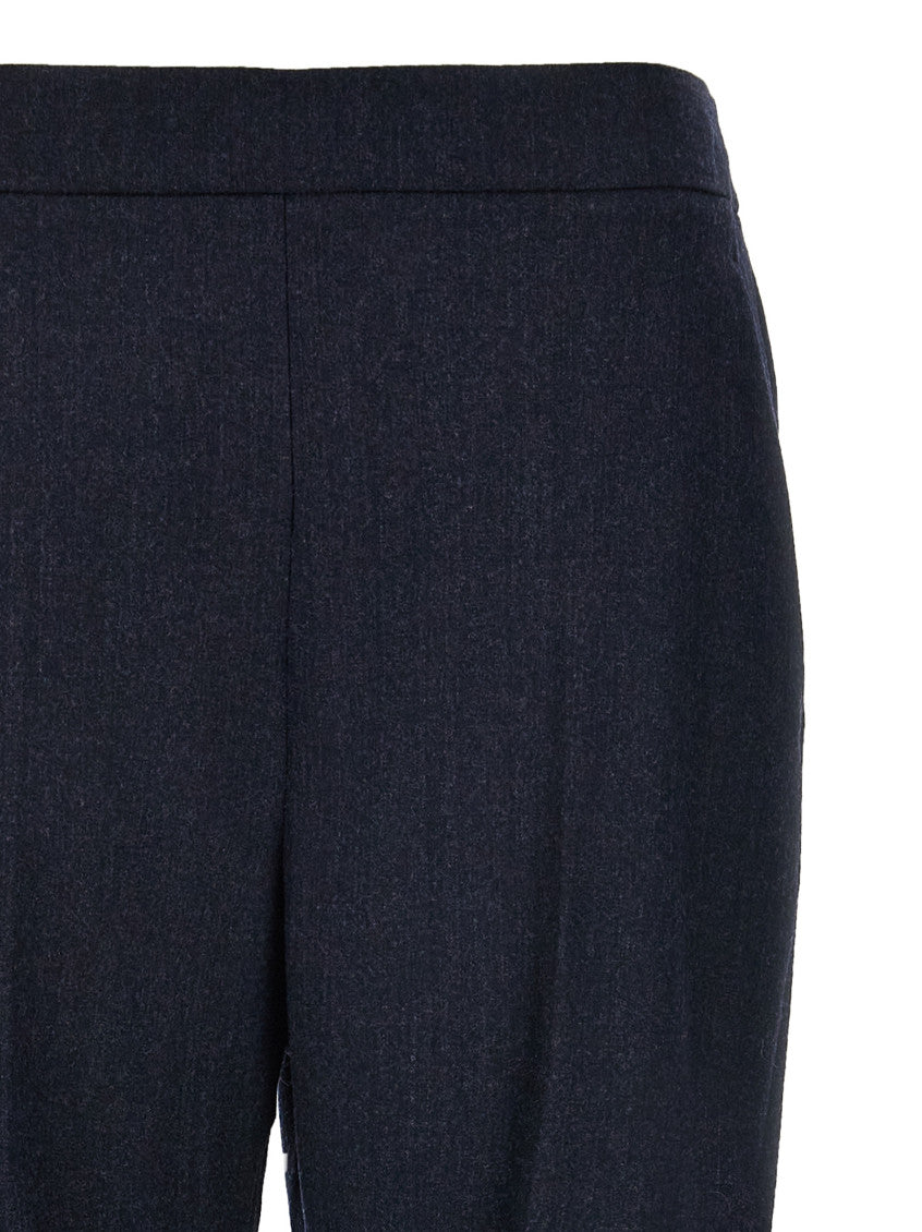 Blue Wool joggers 3