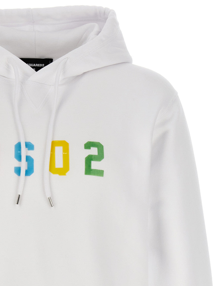 White 'Cool Fit' hoodie 3