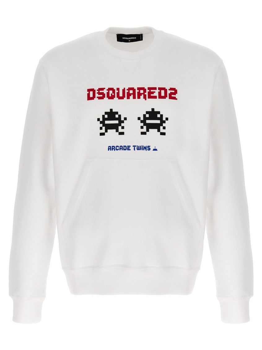 White 'Cool Fit' sweatshirt 1