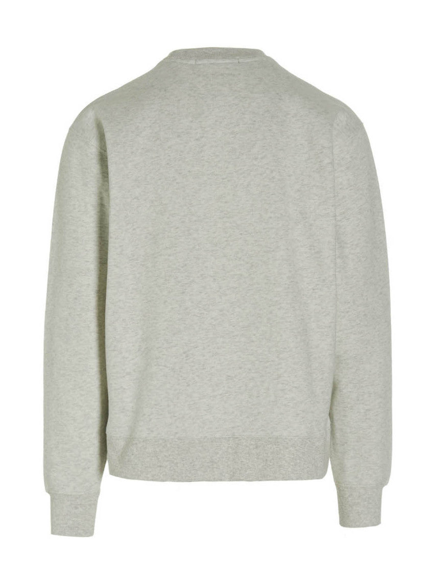 Grey 'Chrome Flame' sweatshirt 2