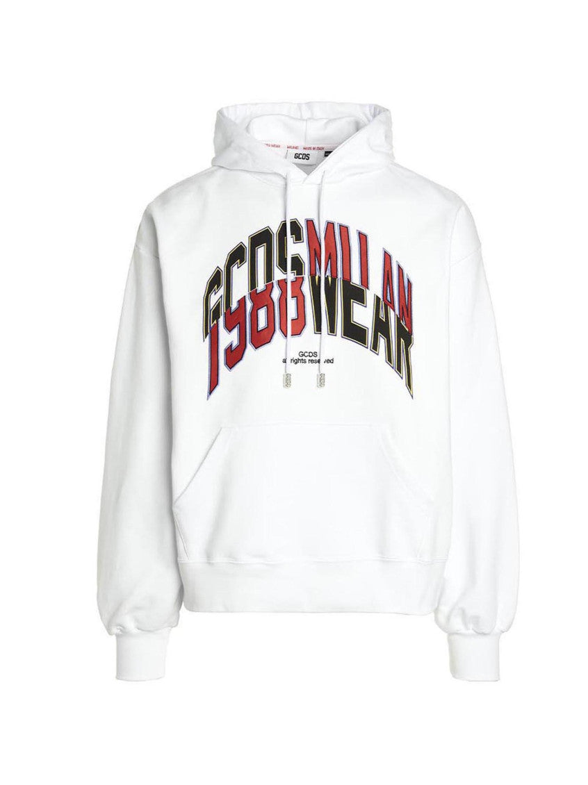 White 'College’ hoodie 1