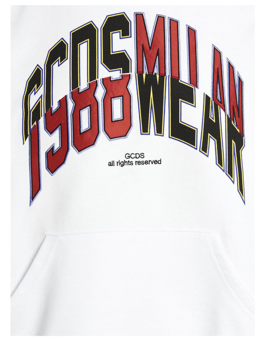 White 'College’ hoodie 4