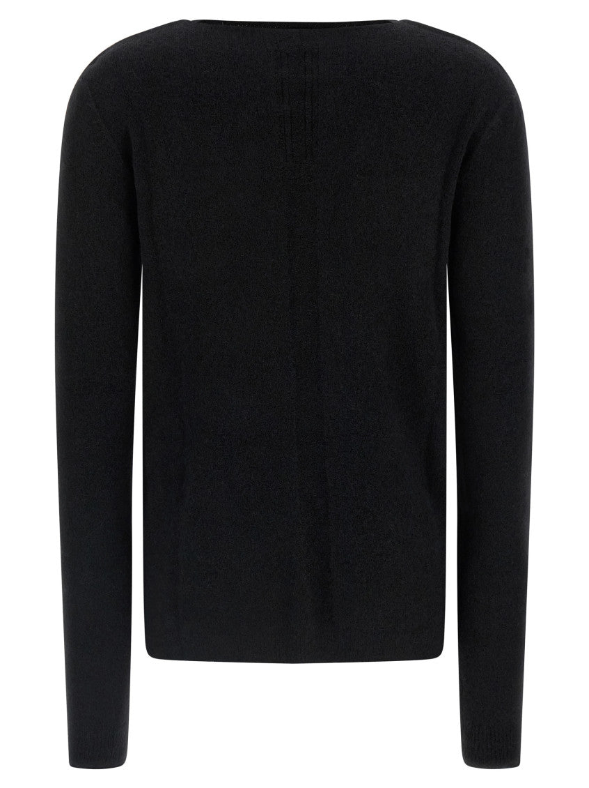 Black 'LS Top' sweater 2