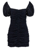 Blue Lace dress 1