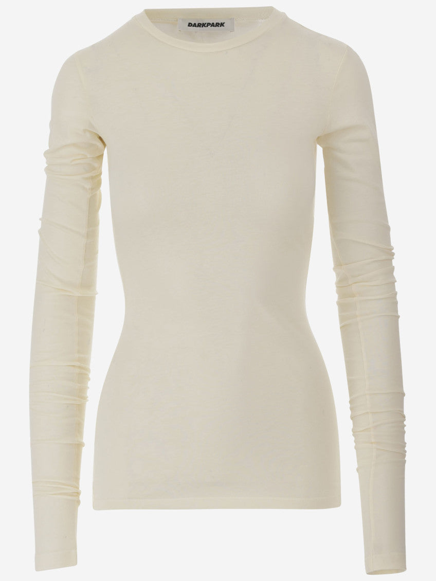 Beige Camren Cotton Sweater 1