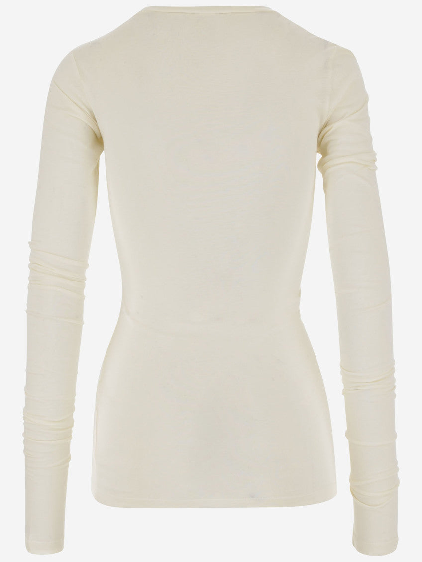 Beige Camren Cotton Sweater 2