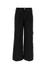 Black Cargo Pants 1