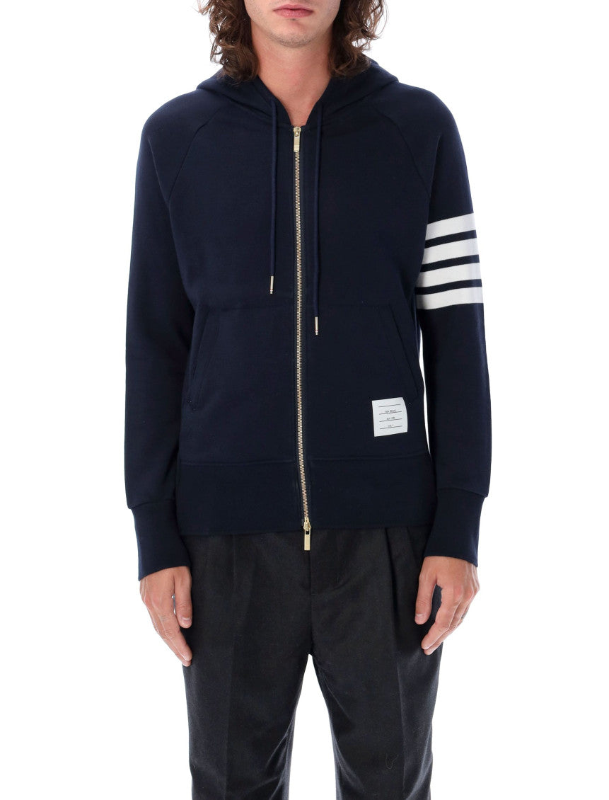 Blue Classic Loopback 4-bar Full Zip Hoodie 4