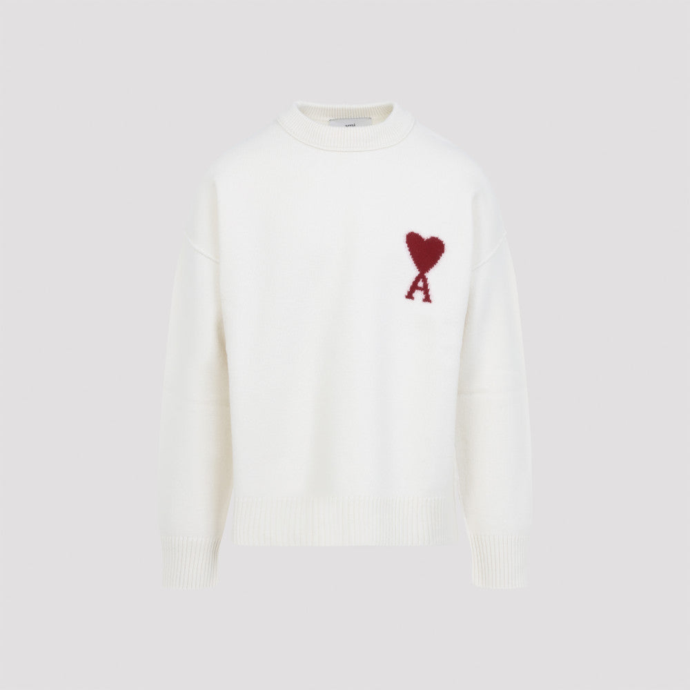 Off White Crewneck Logo Sweater 3