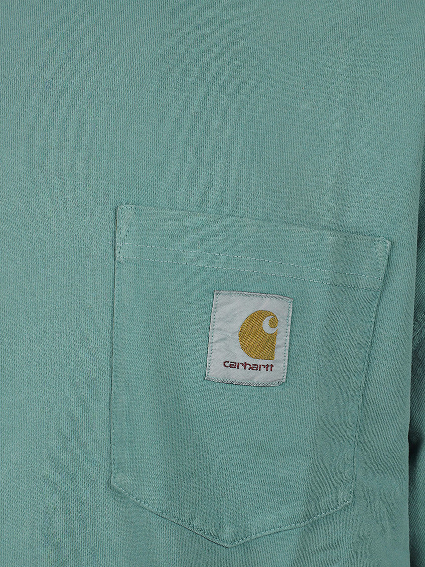 Green Crewneck Logo T-Shirt 2