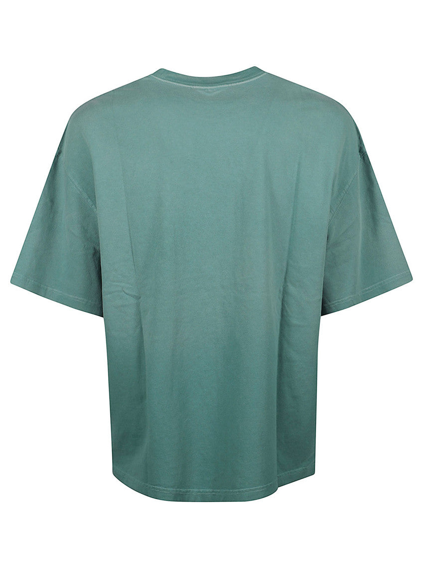 Green Crewneck Logo T-Shirt 3