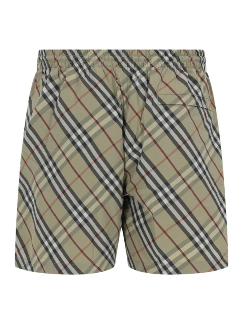 Green Check Swim Shorts 2
