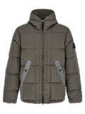Taupe Logo Hood Jacket 1
