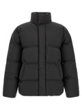Black Quilted Relaxed Jacket 1