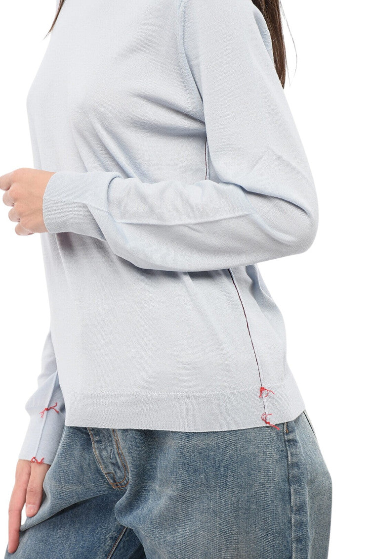 Sky Blue Turtle Neck Sweater 3