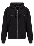 Black Logo Regular Hoodie 1