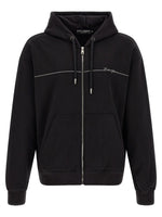 Black Logo Regular Hoodie 1