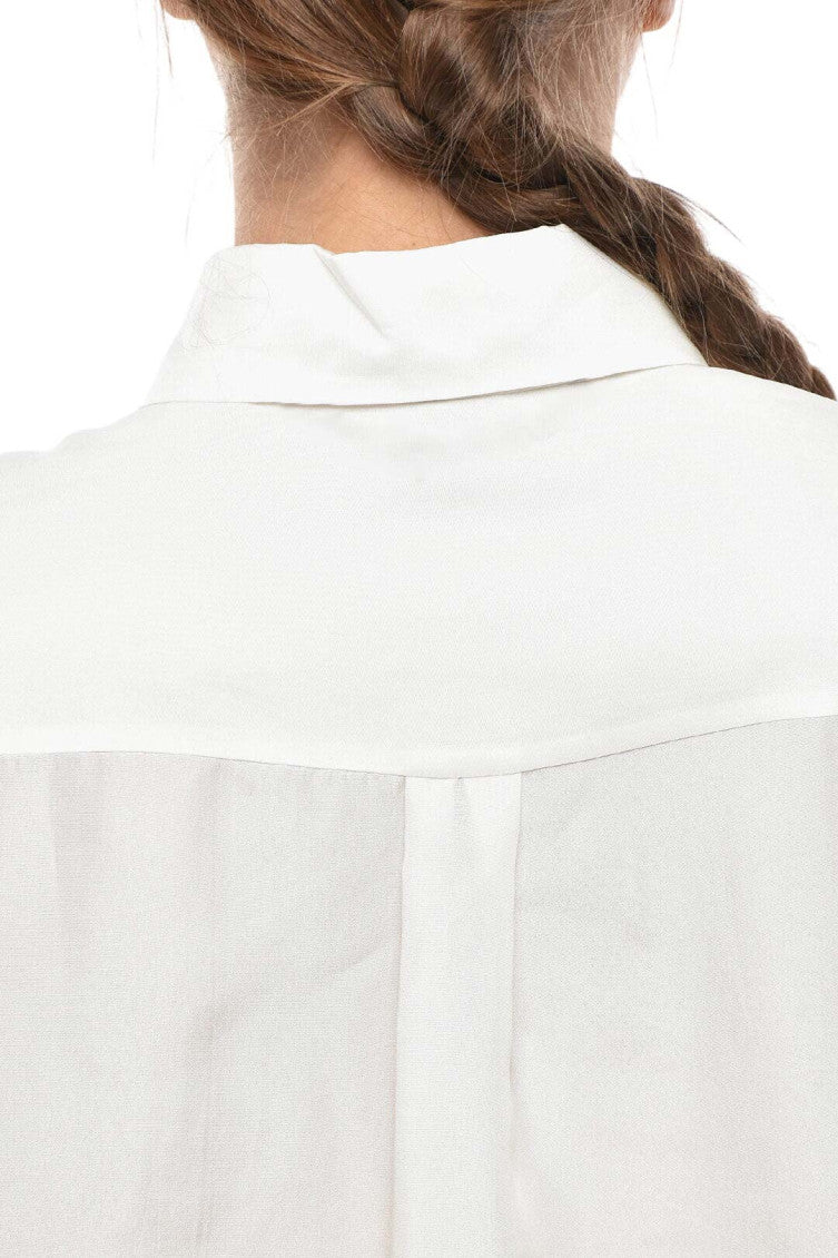White Regular Solid Shirt 3