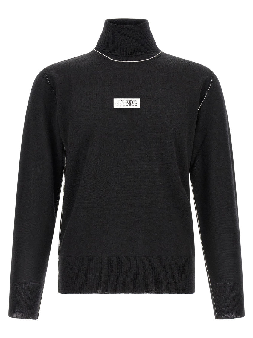 Black Turtle Neck Sweater 1