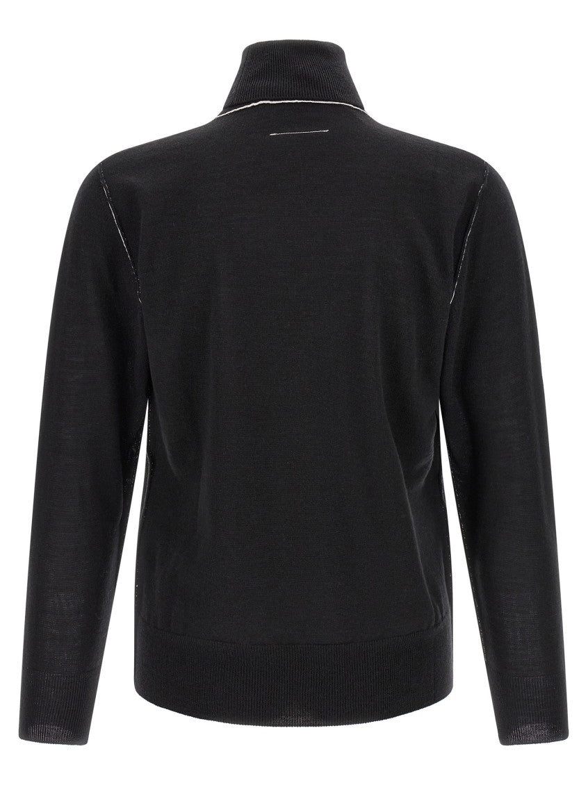 Black Turtle Neck Sweater 2