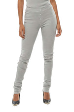 Grey Knitted Textured Activewear 1