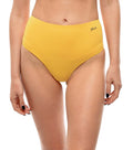 Yellow Logo Bikini Bottom Swimwear 1