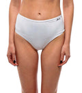 White Logo Bikini Bottom Swimwear 1