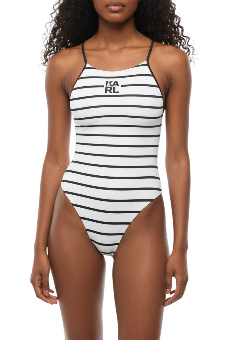 White Stripes Swimwear 1