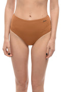 Brown Logo Bikini Bottom Swimwear 1